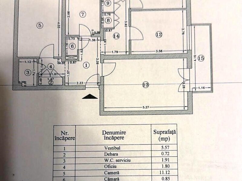 Titan, bloc tip H, 2 bai,